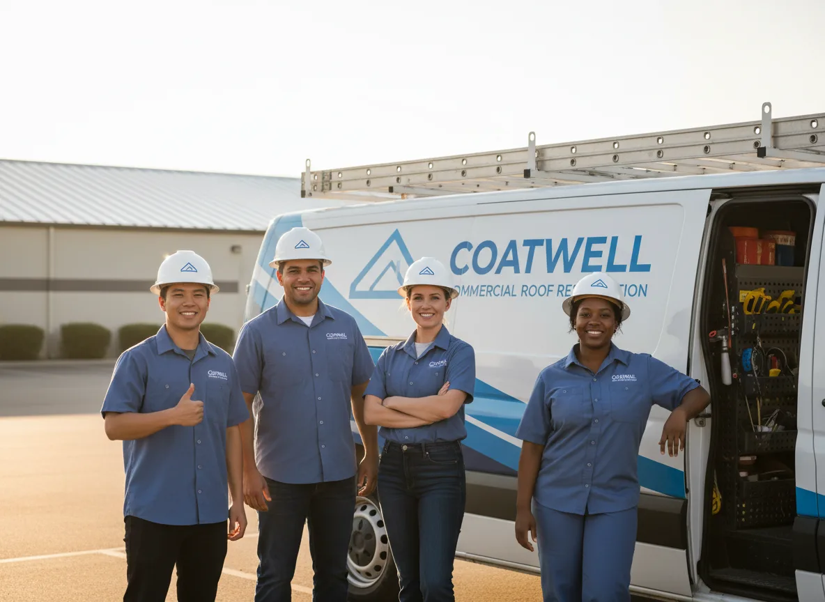 Commercial roof coating company in Fritch, TX